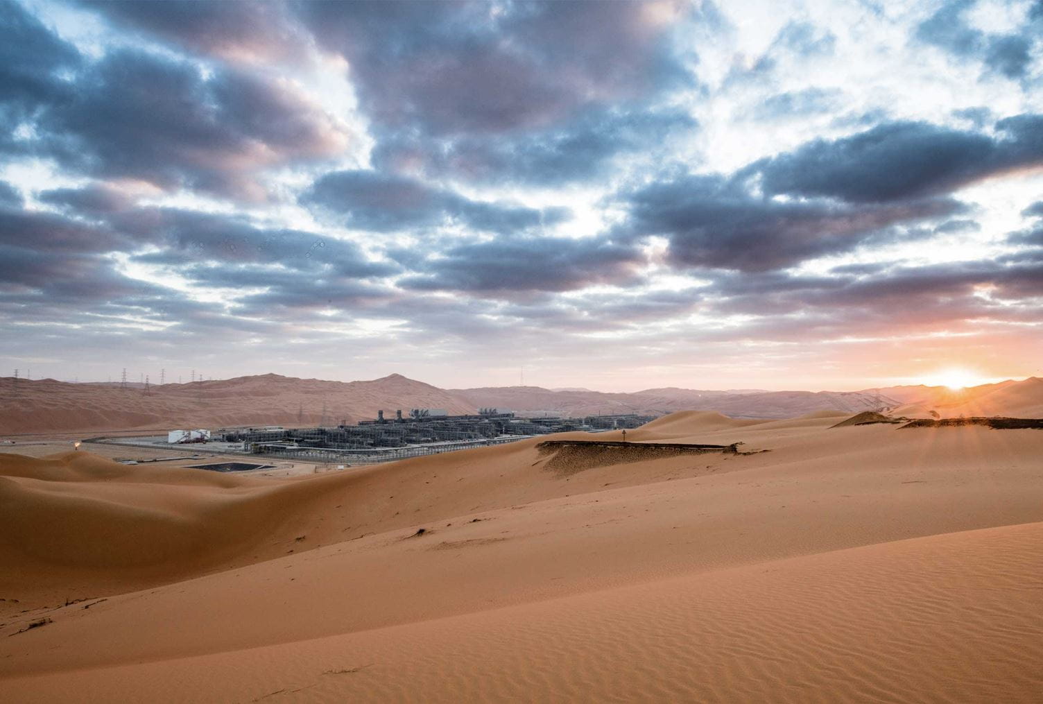 Shaybah - Oil field & recovery plant | Aramco