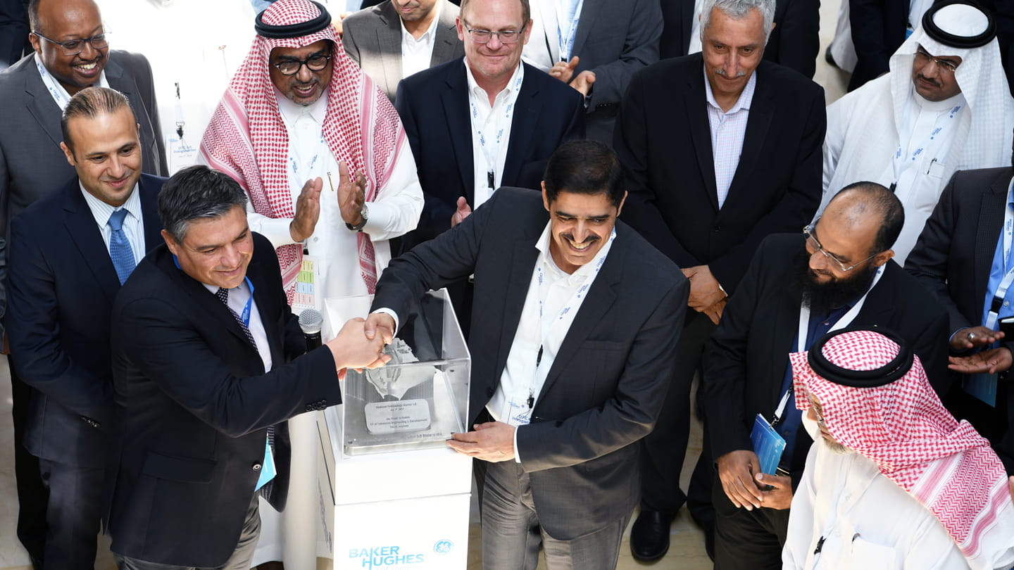 BHGE inauguration Dhahran Techno Valley