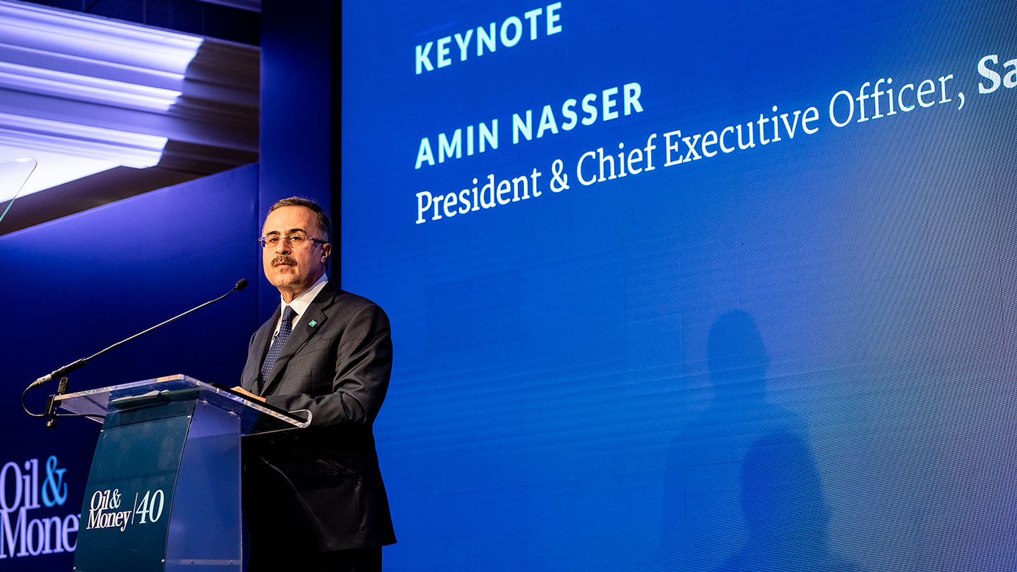 Presdient & CEO Nasser at Oil and Money