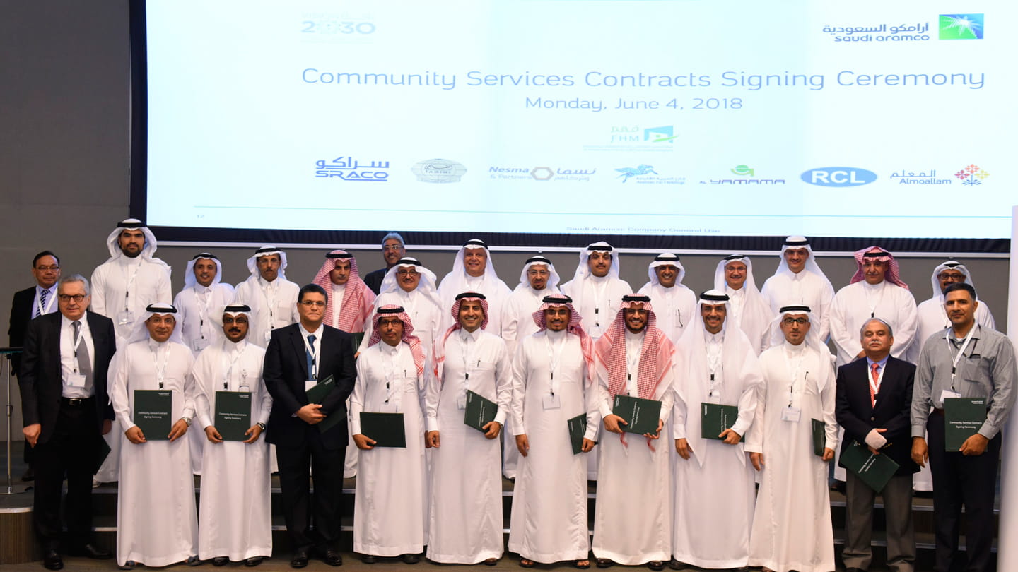 saudi-aramco-signs-16-contracts-to-maintain-community