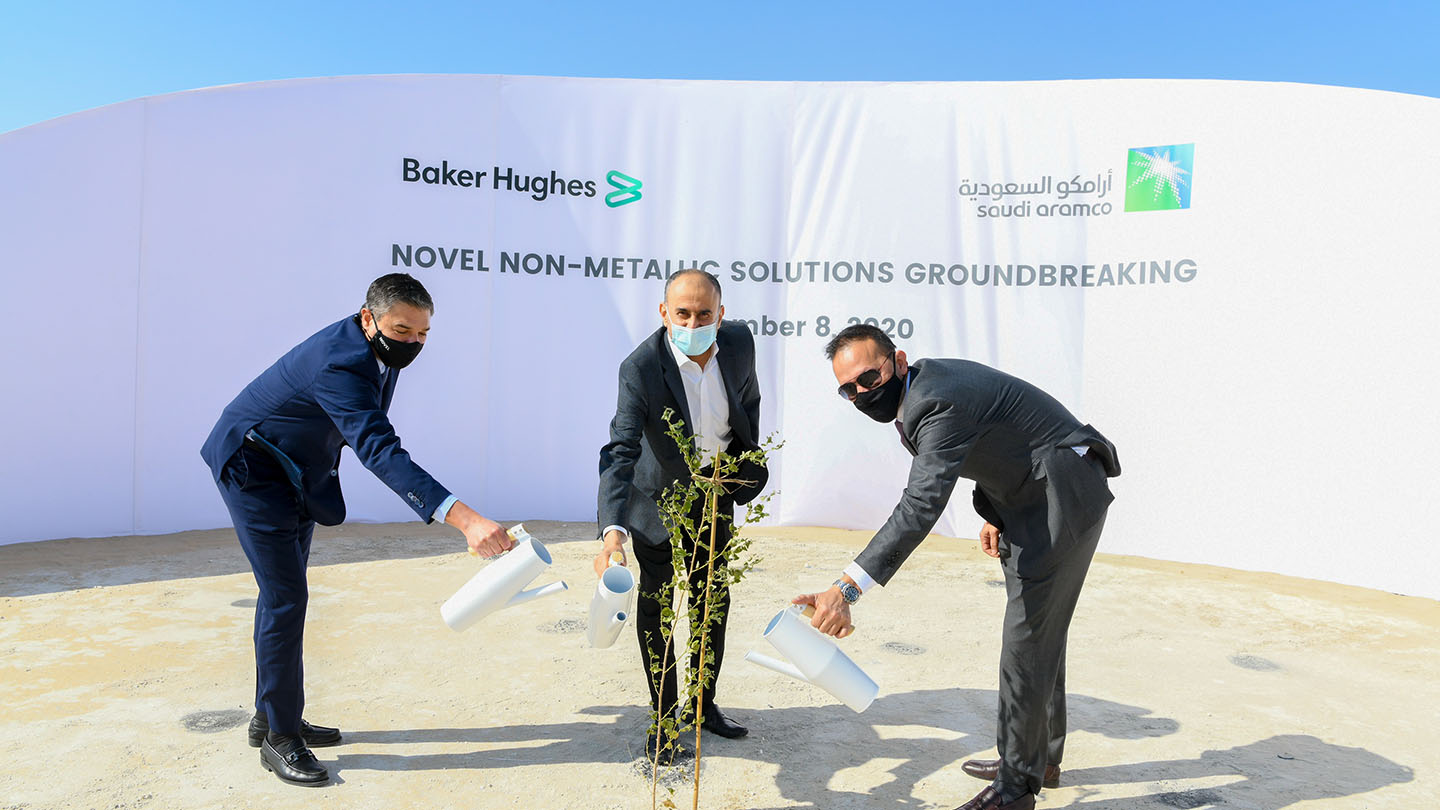 Aramco And Baker Hughes Commence Construction On Non metallics Joint Venture In Saudi Arabia 