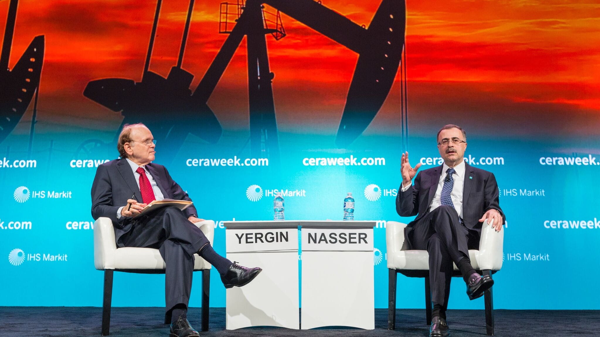 Saudi Aramco CEO Nasser addresses future of oil at annual CeraWeek